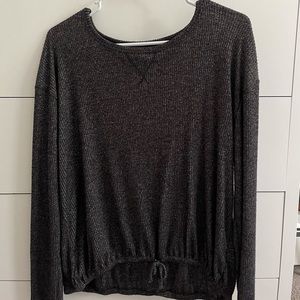 Justice Dark Grey Sweater